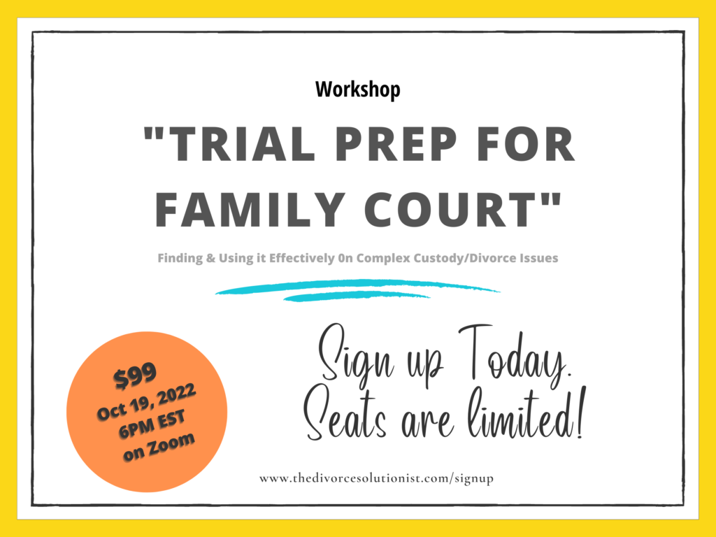 Family Court Trial Preparation